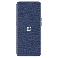 Blue Crocodile Leather