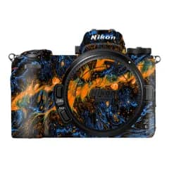 Molten lava